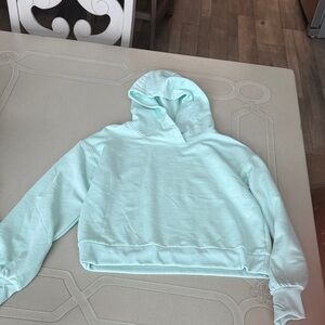 Mint Green Kids Hoodie Sweater